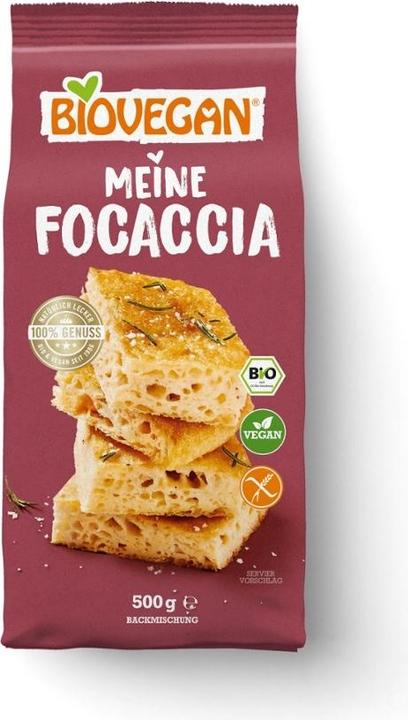 Produktbild Biovegan Mein Focaccia Brotbackmischung vegan (500 g)