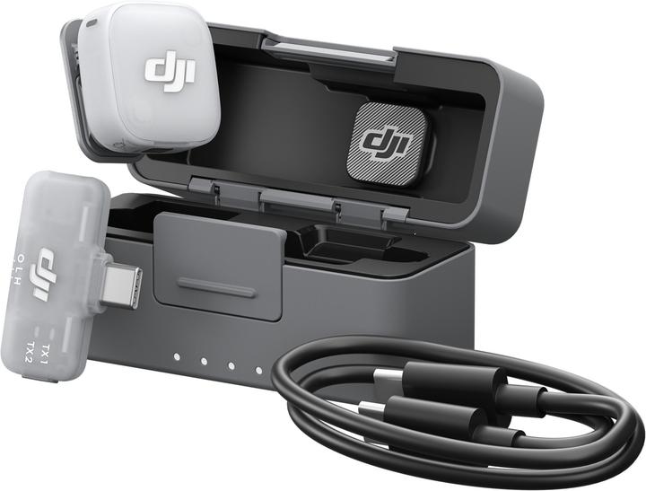 Actual product image DJI Mic Mini 2 (1 TX + 1 Mobile RX + Charging Case)
