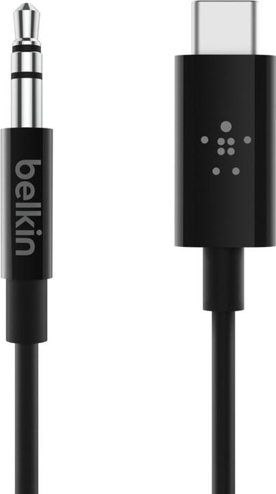 Actual product image Belkin RockStar 3,5mm Aud./USB-C cable 0,9m (0.90 m, AUX cable)
