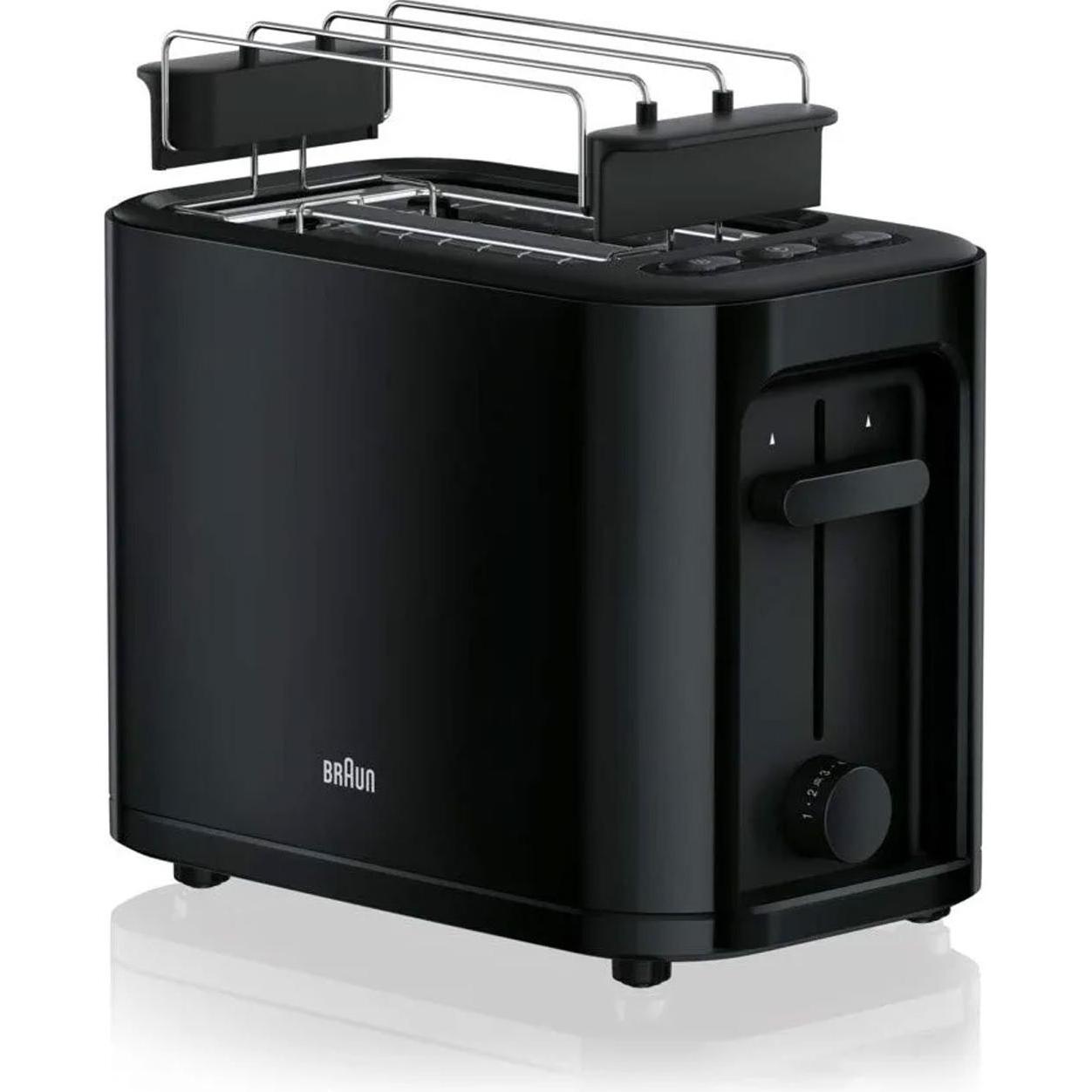 Braun Nero Pure Ease, Tostapane,