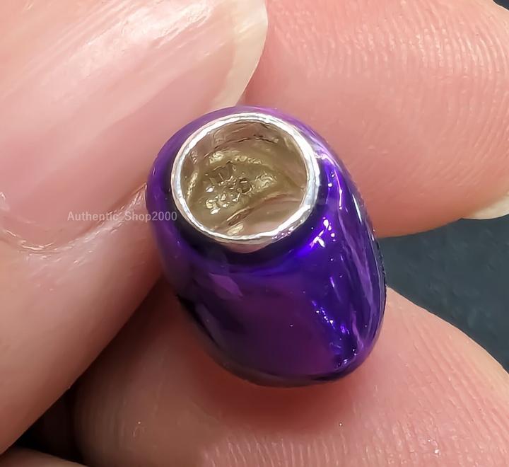 Immagine prodotto Pandora Ciondolo a cuore viola metallizzato (Argento 925, Smalto)
