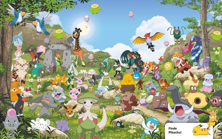 Produktbild Panini Pokémon: Der grosse Pikachu-Rätselspass - Rätseln - Suchen -