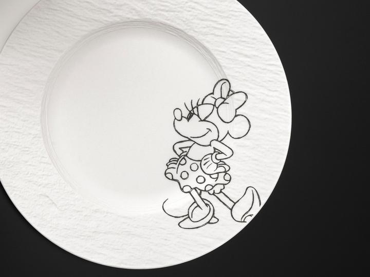 Produktbild Villeroy & Boch Frühstücks-/Dessertteller Manufacture Rock blanc - Mickey Mouse (1x, 21.70 cm)