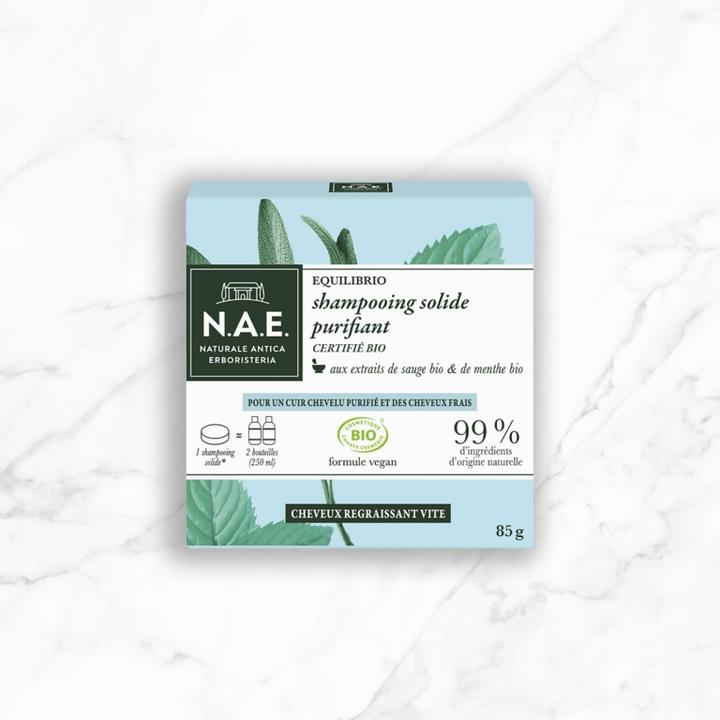 Image du produit N.A.E. Shampooing solide clarifiant (Shampoing solide, 91 g)