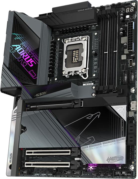 Productafbeelding Gigabyte Z890 AORUS MASTER (LGA 1851, Intel Z890, ATX)
