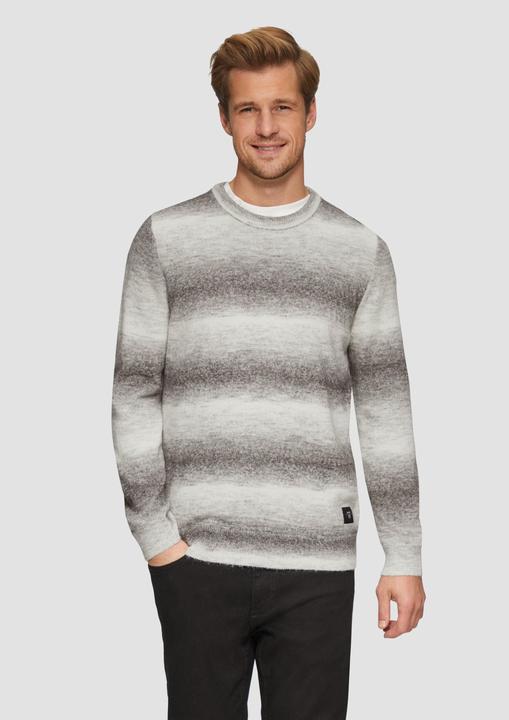 Produktbild S.Oliver Strickpullover Strickpullover mit Colour-Blocking (S)