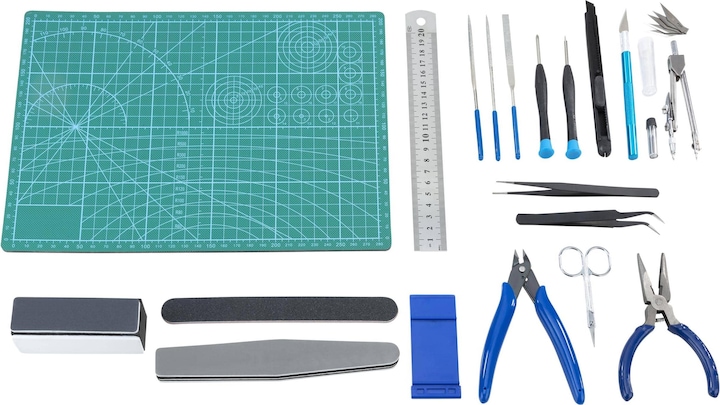 Image du produit Westfalia Set d'outils de bricolage et de modélisme 28 pièces