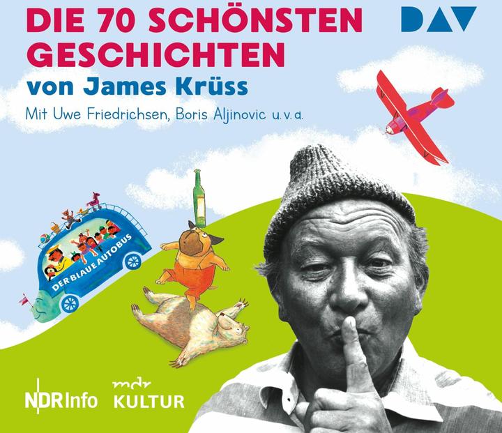 Produktbild Die 70 schönsten Geschichten von James Krüss (Boris Aljinovic, James Krüss, Uwe Friedrichsen, Witta Pohl, Wolfgang Völz, Deutsch)