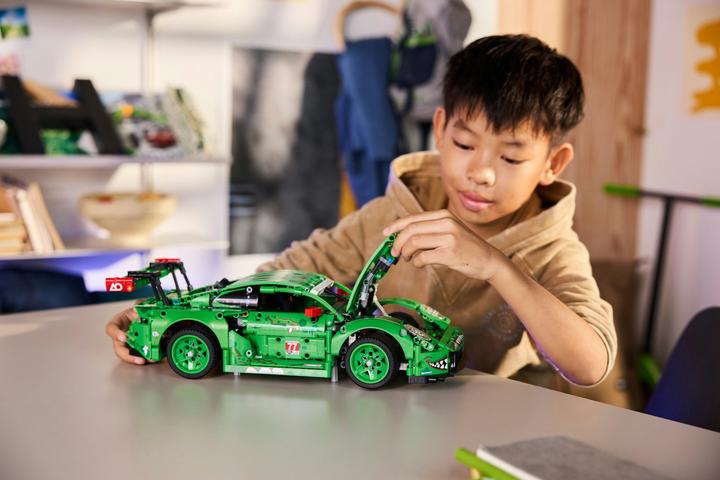 Image du produit LEGO Porsche 911 GT3 R Rexy AO Racing Rennwagen (42224, LEGO Technic)