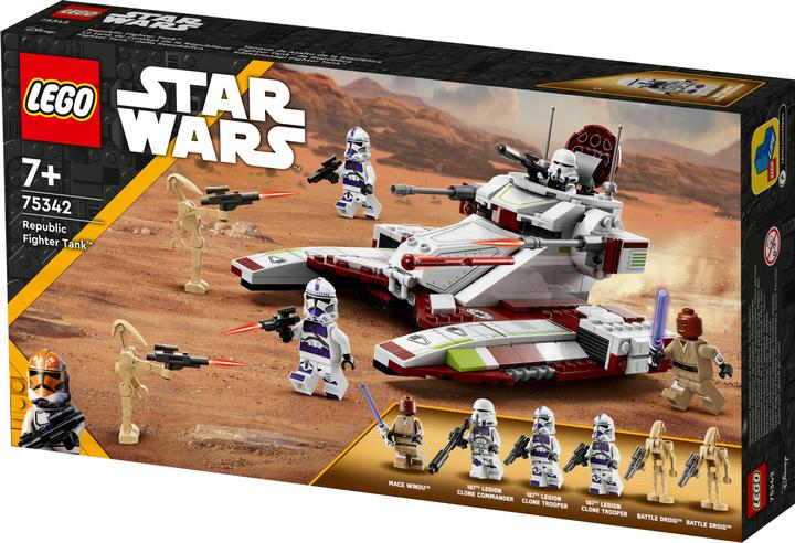 Productafbeelding LEGO Star Wars - Republikeinse gevechtstank (75342, LEGO Star Wars)