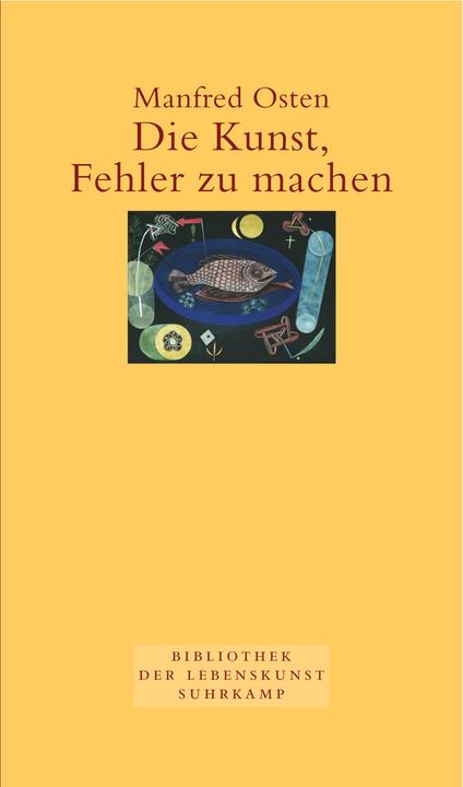 Produktbild Die Kunst, Fehler zu machen (Deutsch, Manfred Osten, 2006)
