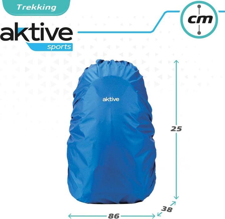 Image du produit Aktive Housse étanche pour sac à dos Bleu