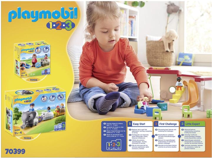 Actual product image Playmobil My take home kindergarten (70399, Playmobil 1.2.3)
