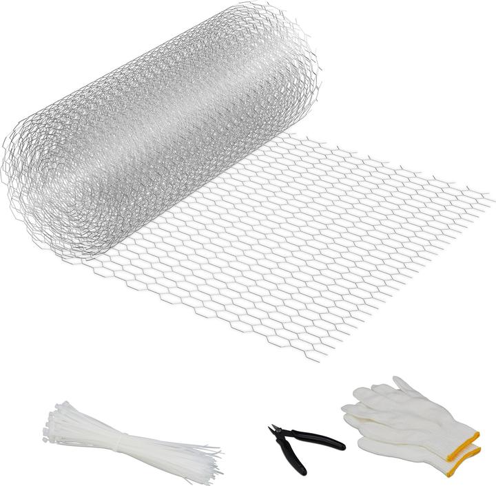 Actual product image Relaxdays Wire fence