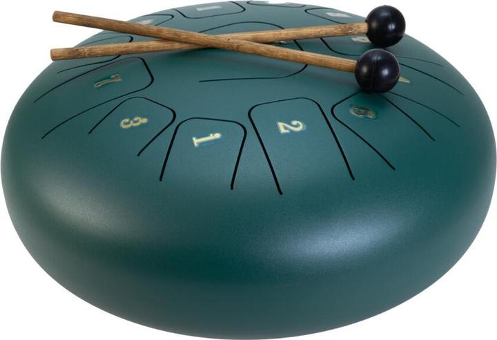 Image du produit Dimavery TD-12, Steel Tongue Drum, vert