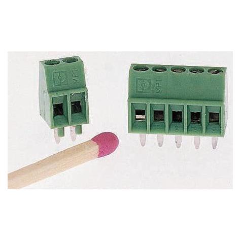 Phoenix Contact Terminal block PCB 12, Elektronikkabel + Stecker, Grün
