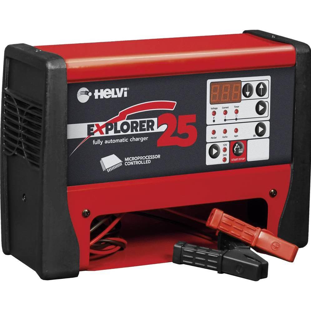 Helvi, Caricabatterie per auto, Caricabatterie Explorer 25 (12V, 24V, 25 A)