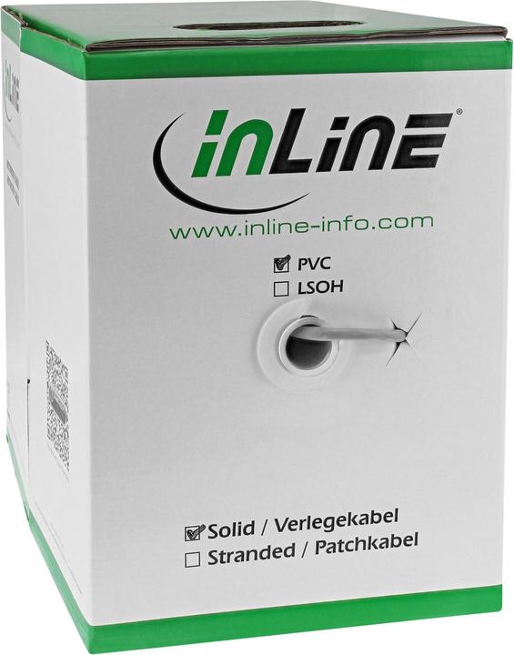 Produktbild InLine Verlegekabel (F/UTP, CAT5e, 100 m)