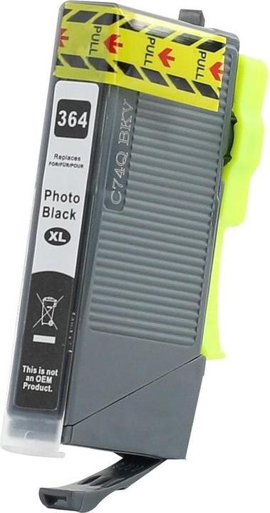 Actual product image Hermex Compatible ink cartridge HP CB322EE 364XL Photo black (PBK)