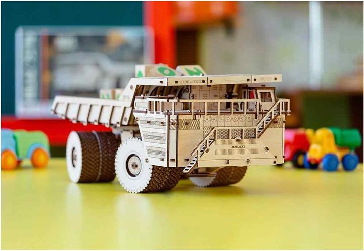 Actual product image Eco Wood Art Dump truck BelAZ 75710