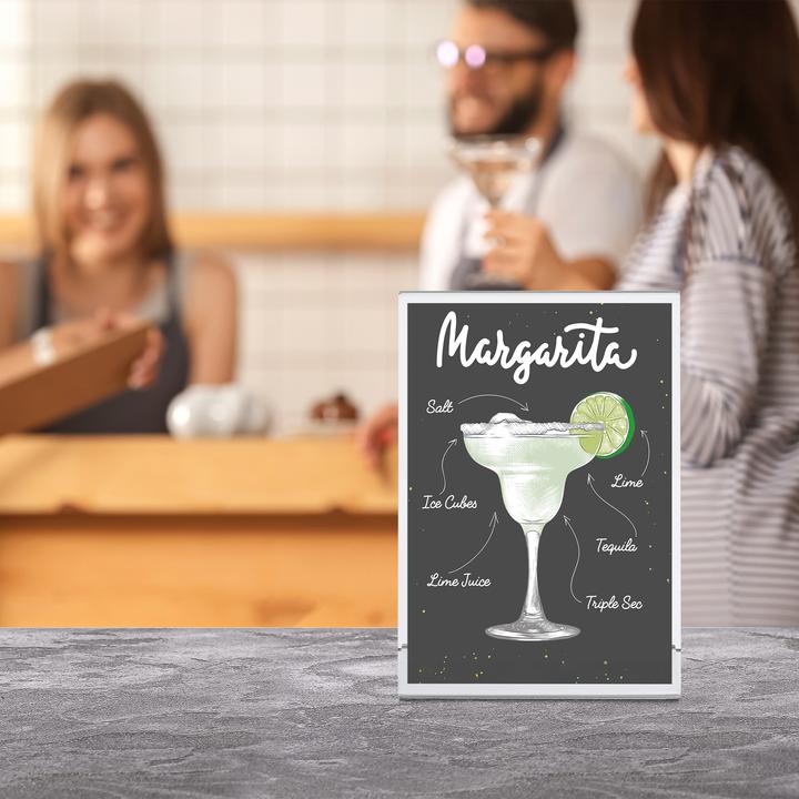 Image du produit Relaxdays 10x Présentoir de table (A5)