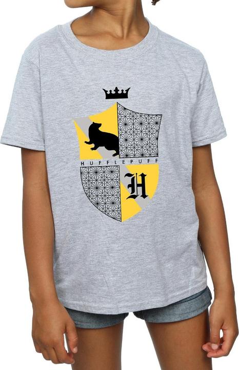 Produktbild Hufflepuff Shield TShirt Mädchen (116)