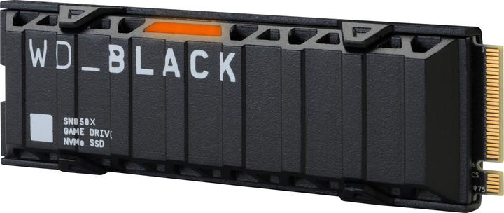 Actual product image WD Black SN850X with heatsink (1000 GB, M.2 2280)