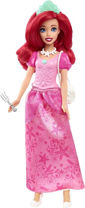 Actual product image Disney Princess dress-up fun Ariel fashion doll with signature dress and 9 accessories
