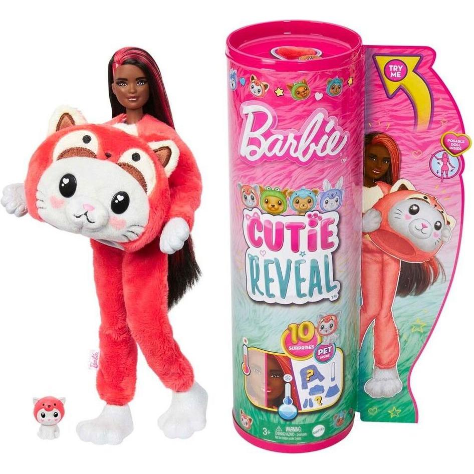 Thumbnail - Barbie Puppe Cutie Reveal Kätzchen-Panda