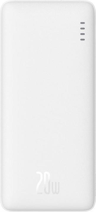 Actual product image Baseus Airpow 10000mAh 20W powerbank (white) (10000 mAh, 20 W, 37 Wh)