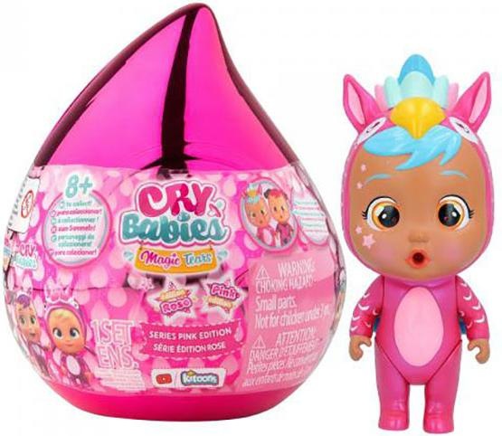 Image du produit Magni CRY BABIES MAGIC TEARS Pink Edition I Mini-poupées à collectionner avec accessoires roses, la