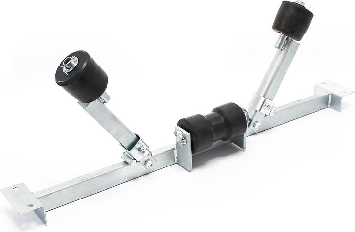 Image du produit Wiltec Porte-bateau avec rouleaux de quille 500kg max. Aide à la manoeuvre Centrage Embarcation Chargement