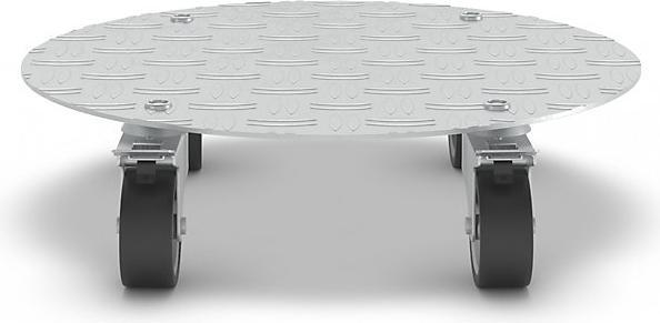 Immagine prodotto Wagner System Carrello per piante, alluminio, carico massimo 150 kg, Ø 300 mm.