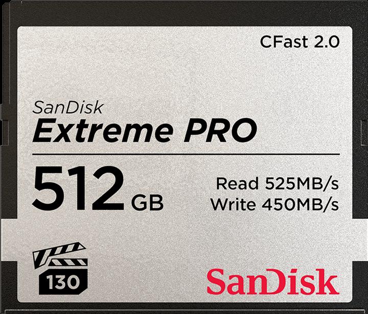 SanDisk Extreme Pro (512 GB, CFast 2.0)