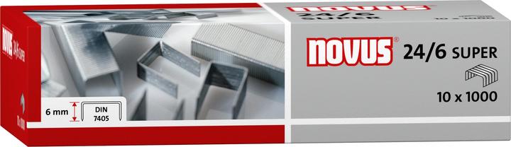 Actual product image Novus Staple for office stapler 24/6 DIN Super (1000 x)