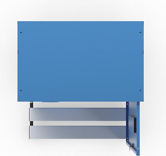 Actual product image Wolf Clothes locker with bench underneath (80 cm, 214 cm)
