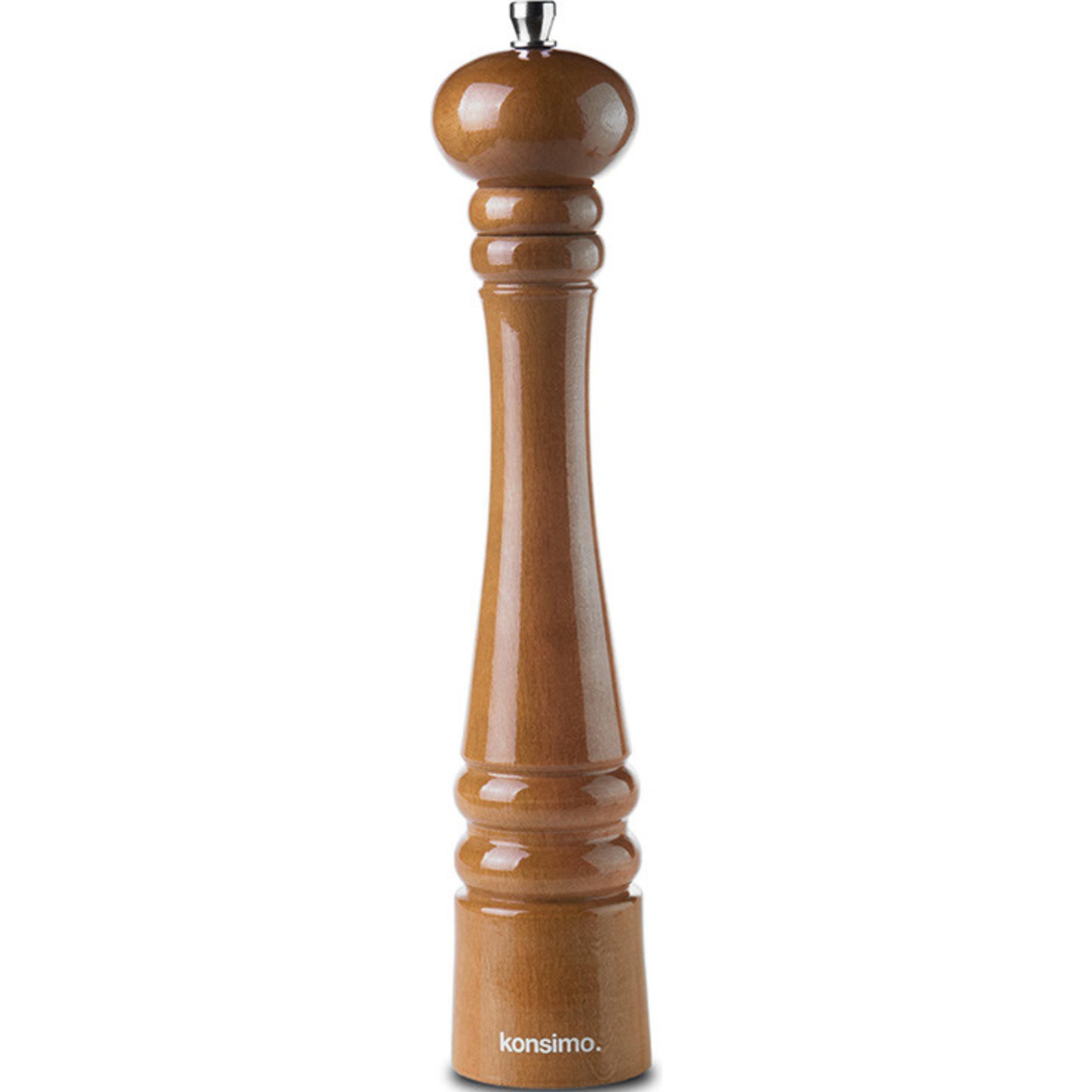 Konsimo Milos, Pfeffermühle + Salzmühle, Braun