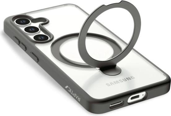 Actual product image Raptic Samsung Galaxy S25 Plus - Air Stand, schwarz (Samsung Galaxy S25+)