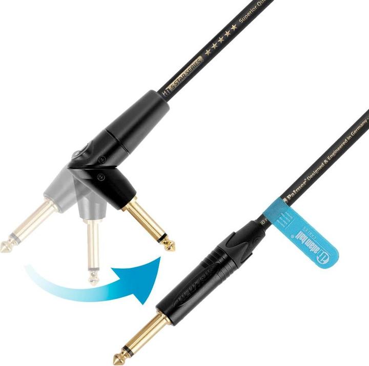 Adam Hall Instrumentenkabel 5 STAR IPPR 0150 FLIPJACK 1.5 m (1.50 m)