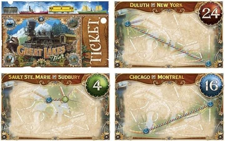 Immagine prodotto Enigma Ticket to Ride - Vele e rotaie (nordico) (Inglese, 2 - 5 Giocatori)