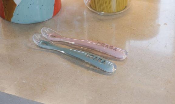 Actual product image Beaba Silicone spoon