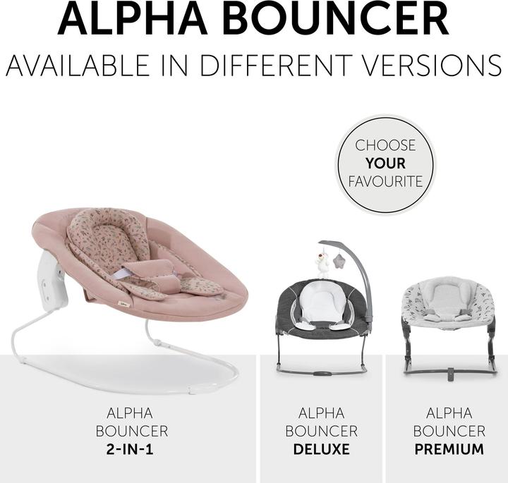 Produktbild Hauck Alpha Bouncer 2in1 Bambi Rose