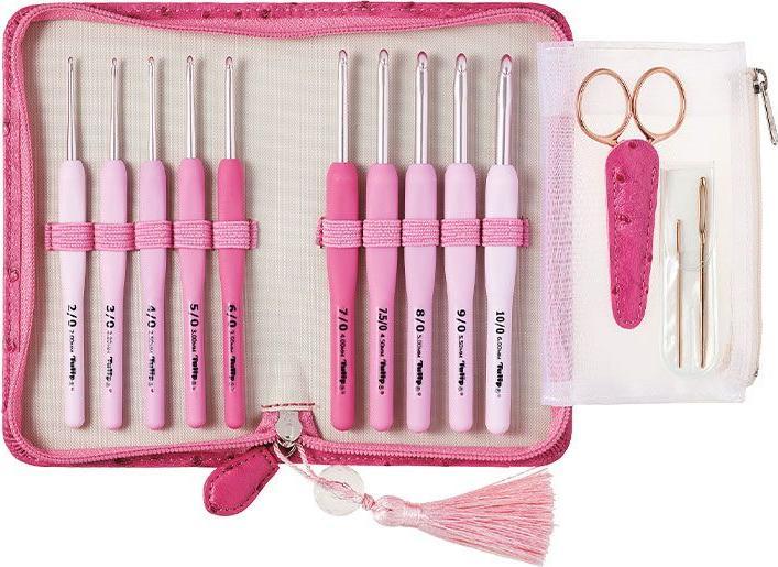 Artman ETIMO Rose Crochet Set avec manche souple 2,00 - 6,00 mm