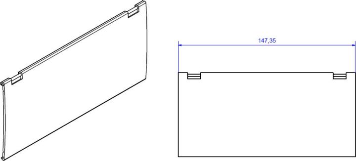 Produktbild Bachmann KAPSA XS lid white
