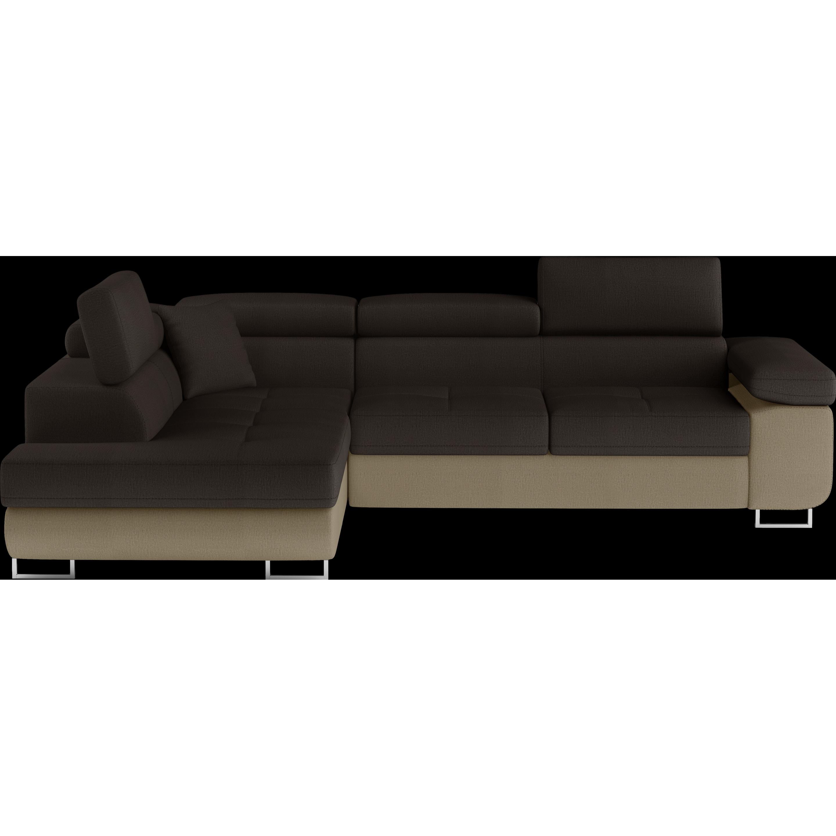 ELTAP, Sofa, Anton (Ecksofa, 4-Sitzer, Bettsofa)