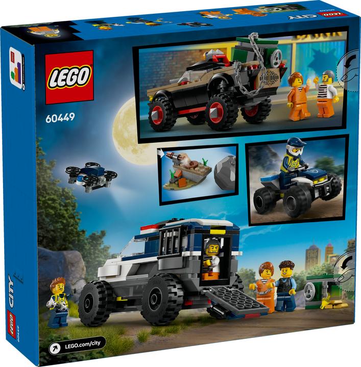 Produktbild LEGO Verfolgungsjagd im Polizeigeländewagen (60449, LEGO City)