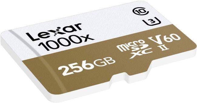 Produktbild Lexar microSDXC Professional UHS-II 1000x 256GB (LSDMI256CBEU1000R) (256 GB, microSDXC, UHS-II)