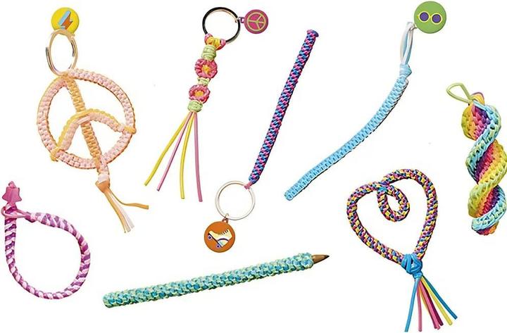 Actual product image Janod Scoubidous Peace and Love