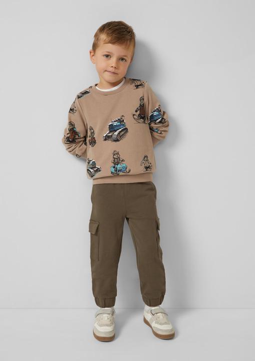 Immagine prodotto S.Oliver Sweatshirt Sweatshirt mit All-over-Print (140)