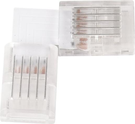 Enovalite Connettore ENOVALTE per striscia LED da 10 mm, a forma di L, a 5 pin